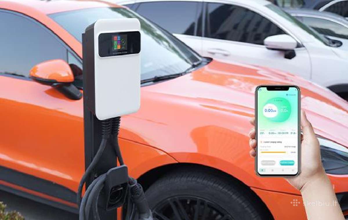 Ev įkroviklis su App 22kw tinkamas paramai
