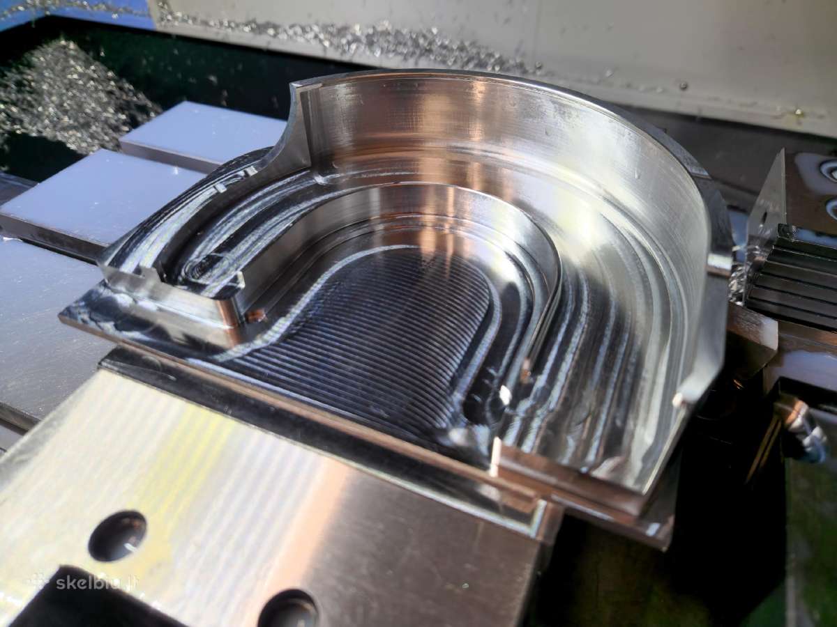 CNC frezavimas ir metalo detalių gamyba - nuotraukos Nr. 2