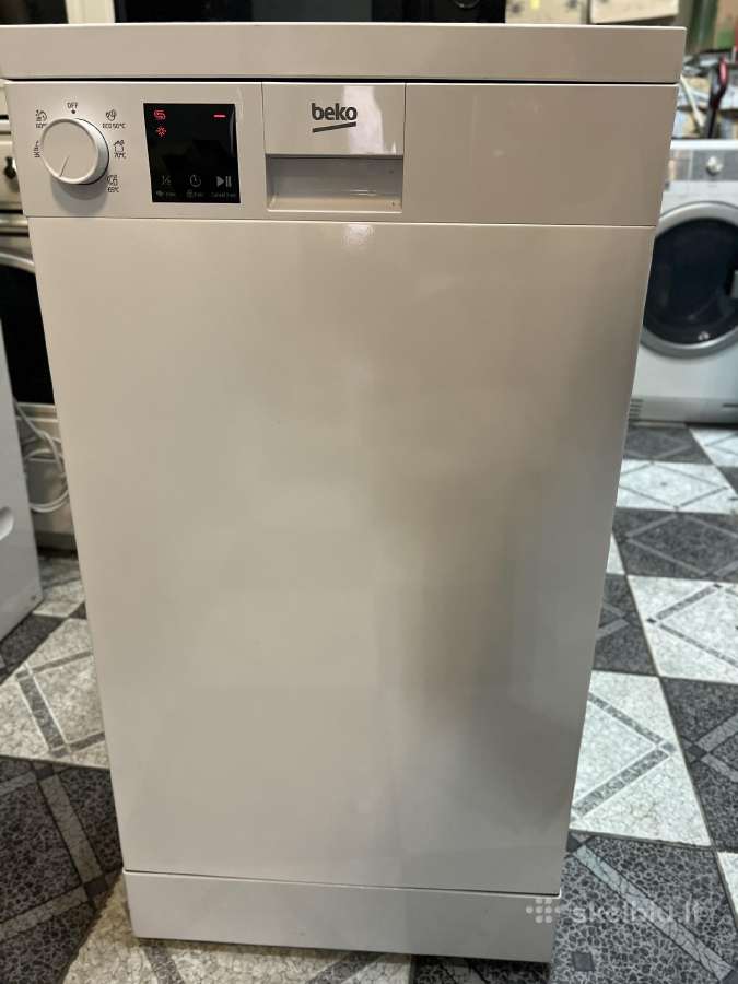 Laisvai pastatoma indaplovė Beko Dvs05024w, 10komp