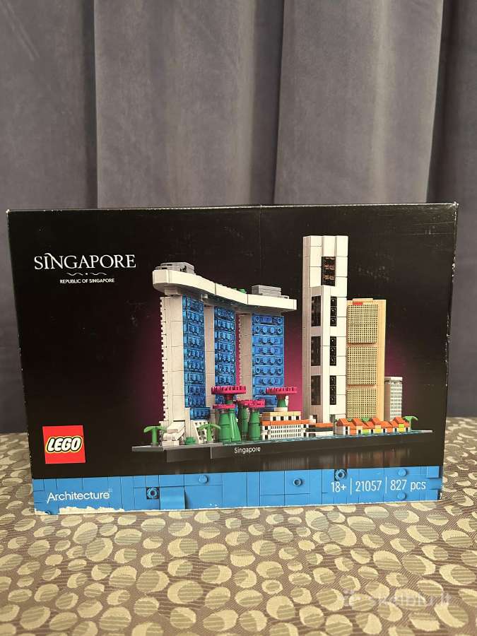 Lego Architecture Singapore 21057, naujas, 827 d.
