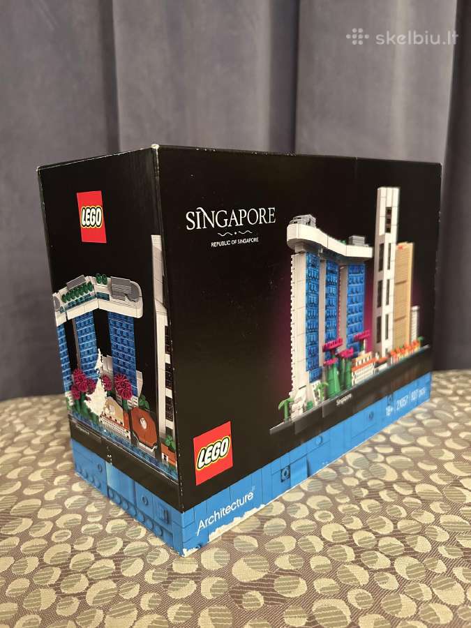 Lego Architecture Singapore 21057, naujas, 827 d. - nuotraukos Nr. 2