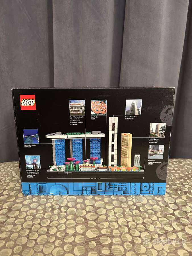 Lego Architecture Singapore 21057, naujas, 827 d. - nuotraukos Nr. 4