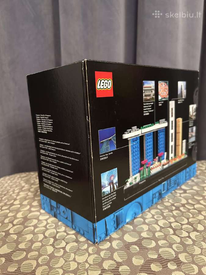 Lego Architecture Singapore 21057, naujas, 827 d. - nuotraukos Nr. 5
