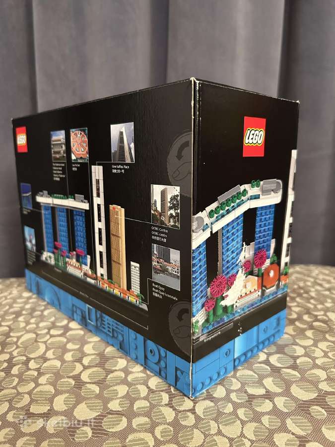 Lego Architecture Singapore 21057, naujas, 827 d. - nuotraukos Nr. 6