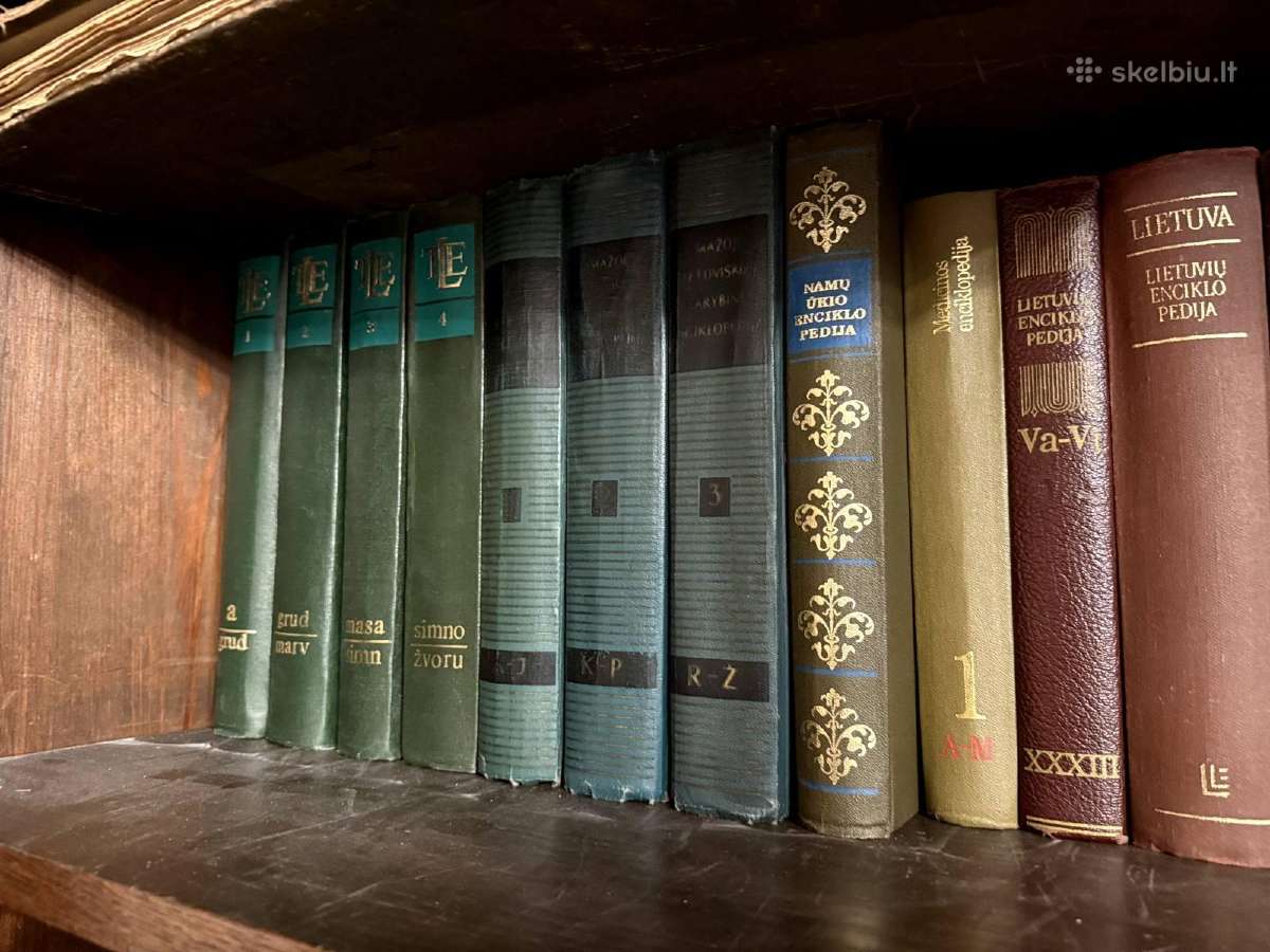Knygos - biblioteka - enciklopedijos - zodynai - nuotraukos Nr. 10