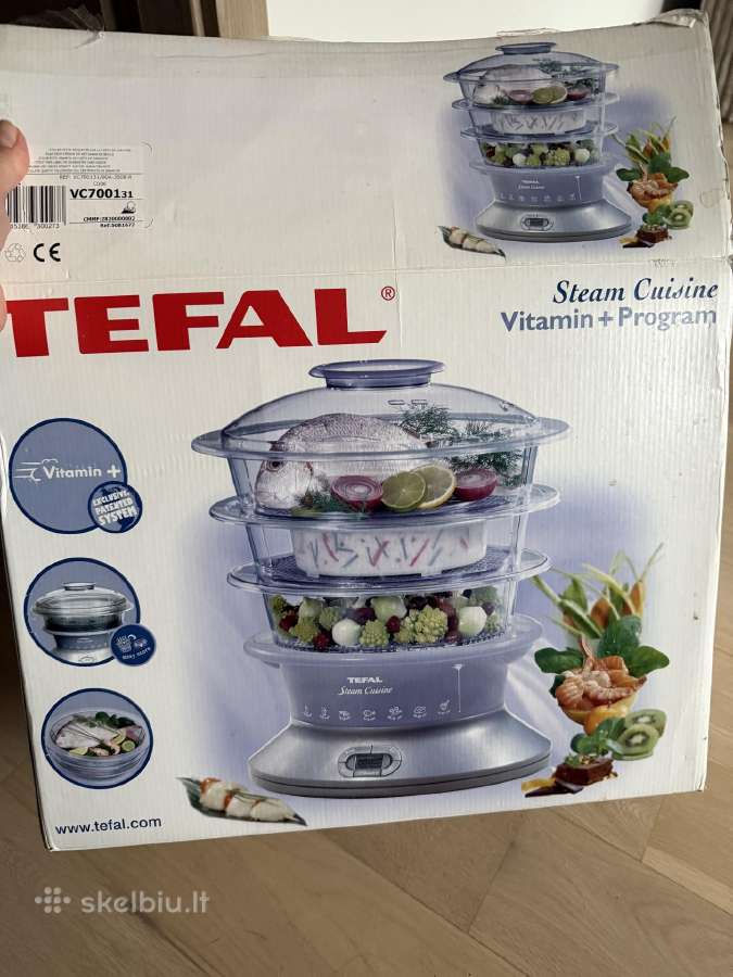 Tefal daugiaaukštis garų puodas Naujas - nuotraukos Nr. 7