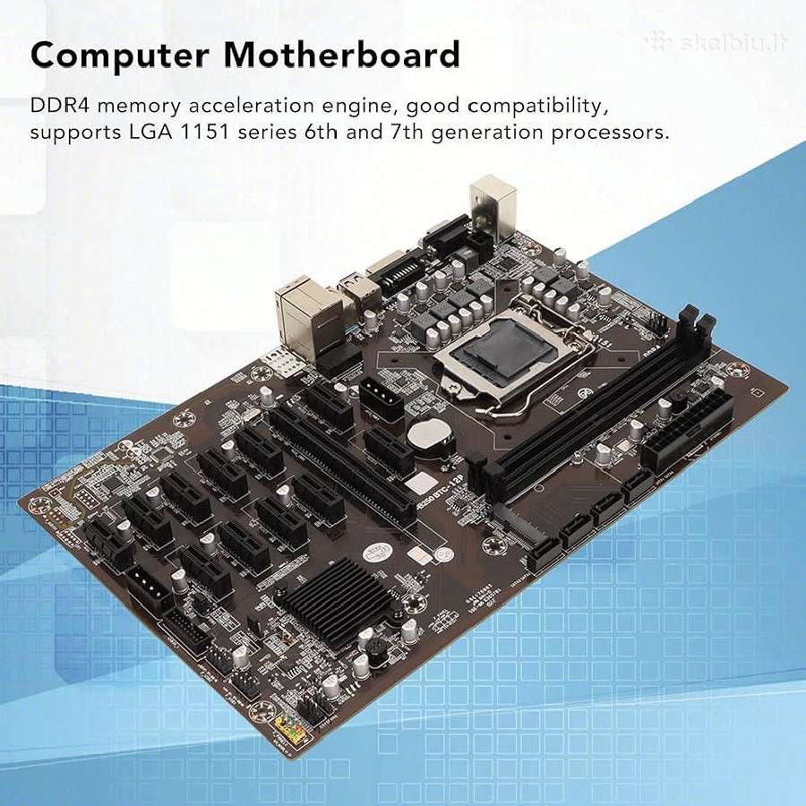 B250 Btc-12p pagr. pl. + Intel i5-6500 Cpu