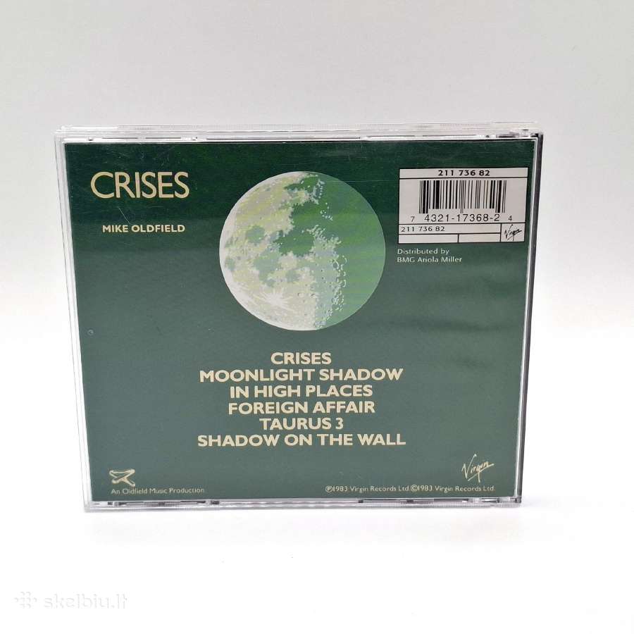 Mike Oldfield - Crises (CD, Albumas) - nuotraukos Nr. 2