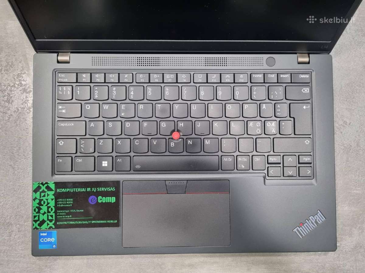 Lenovo L14 G3 i5-1235u/8/256/14fhd/w11p - nuotraukos Nr. 2