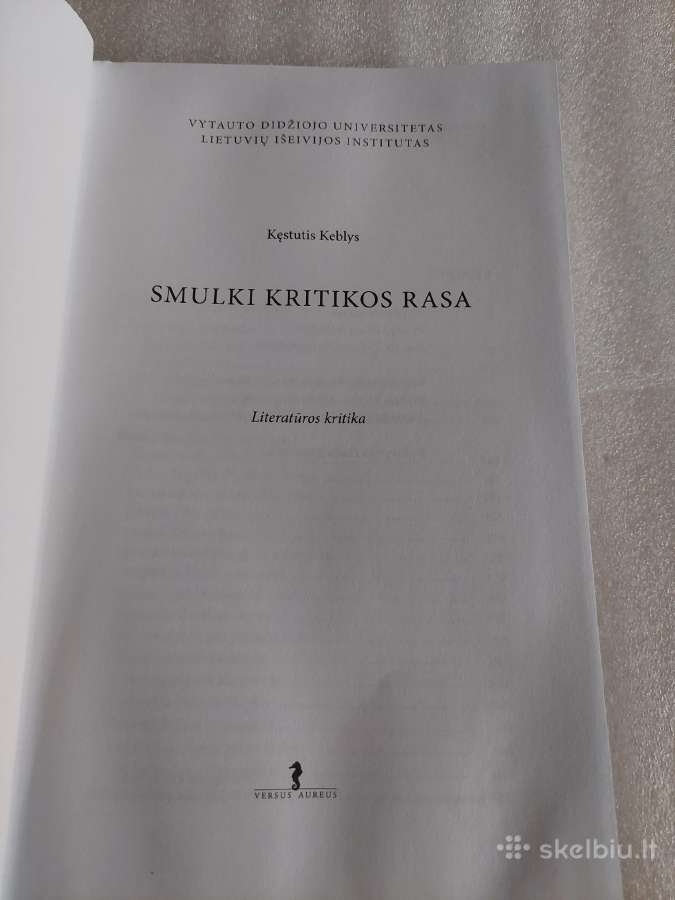 Smulki kritikos rasa - nuotraukos Nr. 2
