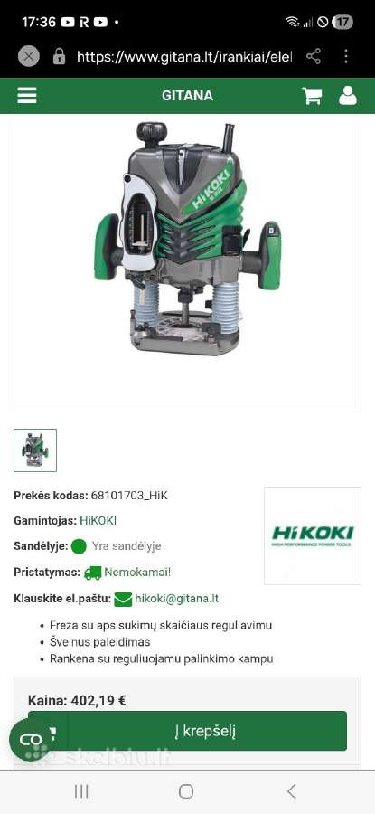 Freza hikoki