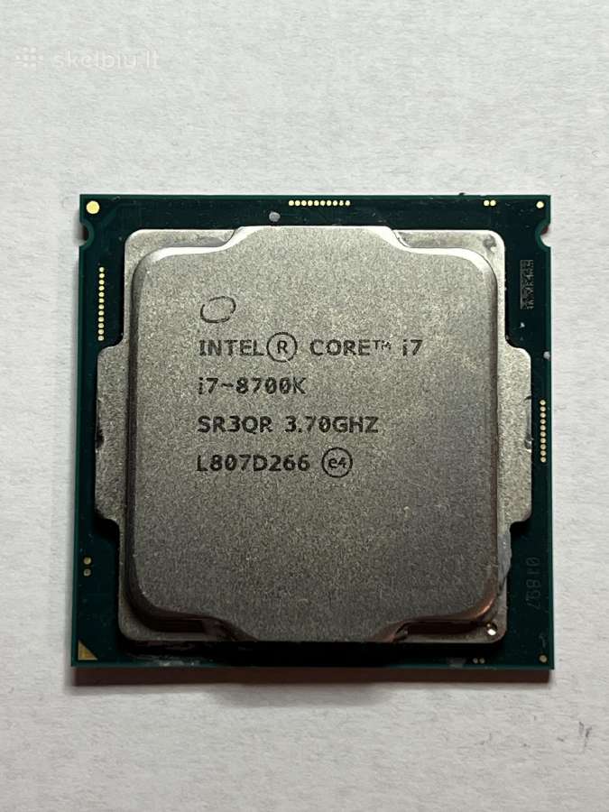 Intel Core i7 8700k