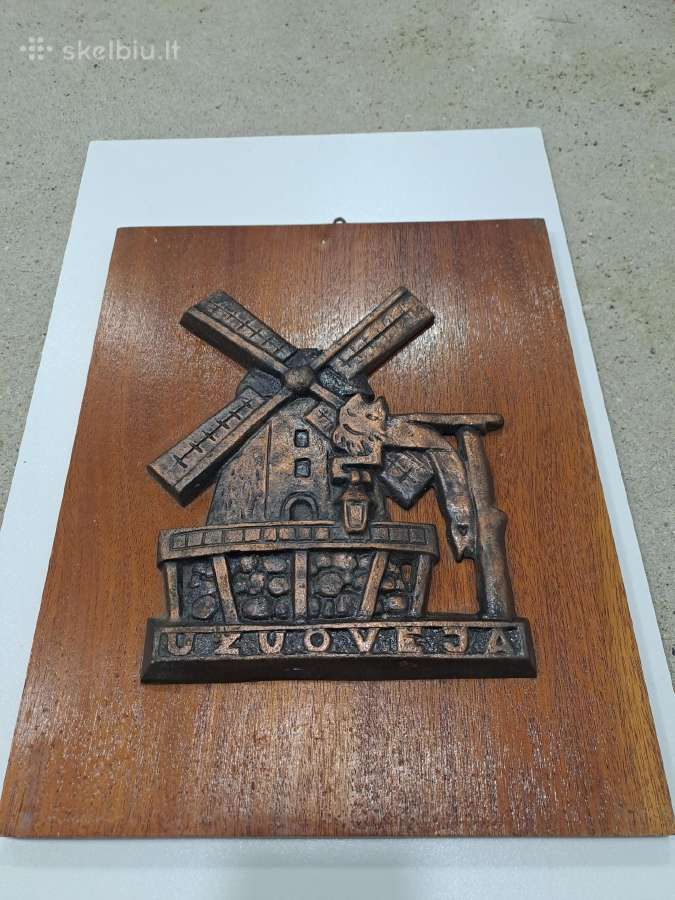 Antikvarinis paveikslas "Užuovėja" - nuotraukos Nr. 2