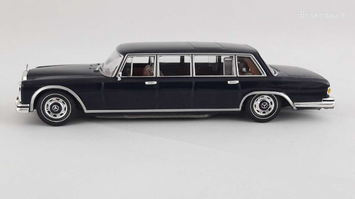1/43 modeliukai MB 600 W100 pullman 1963 - nuotraukos Nr. 3