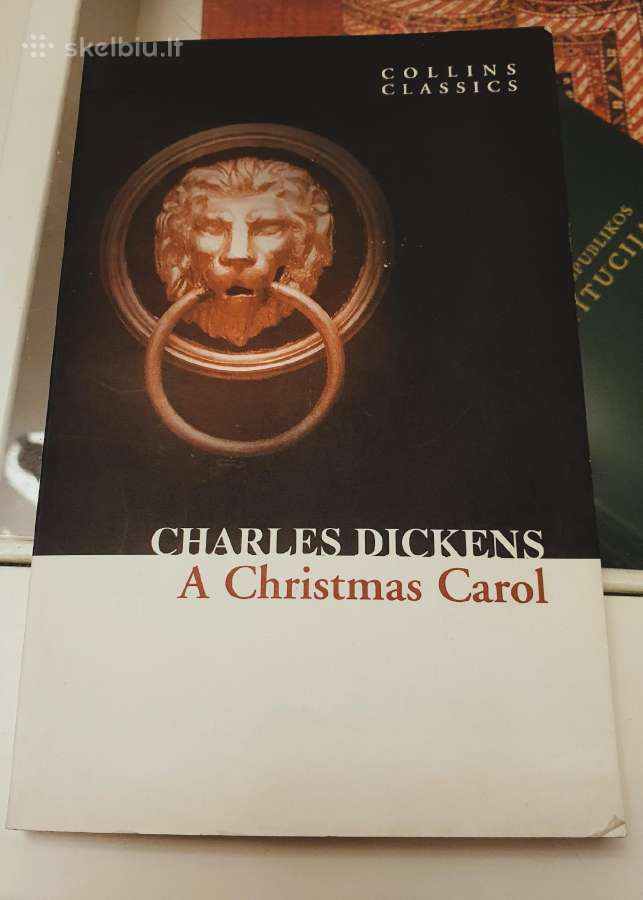 Charles Dickens knyga "Kalėdų giesmė" (angl. k)