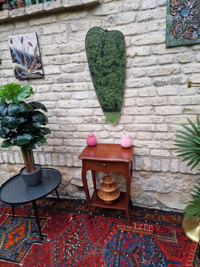 Vintažinis mid century asimetrinis veidrodis - nuotraukos Nr. 13