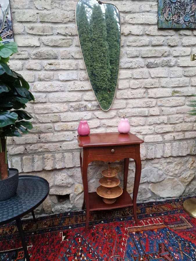 Vintažinis mid century asimetrinis veidrodis - nuotraukos Nr. 28