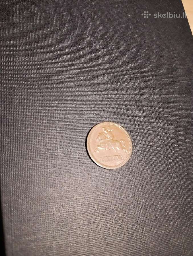 1 centas 1936. Smetoniška moneta. - nuotraukos Nr. 5
