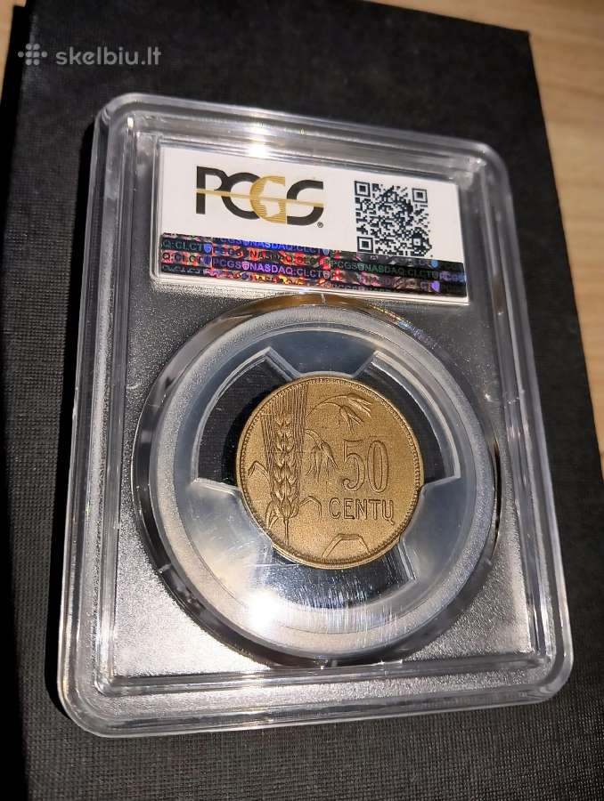 50 centų 1925 Lt Pcgs Ms62
