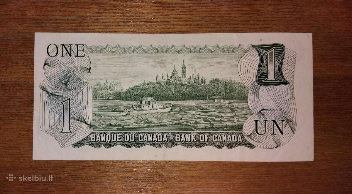 Kanados 1 $ banknotas - nuotraukos Nr. 2