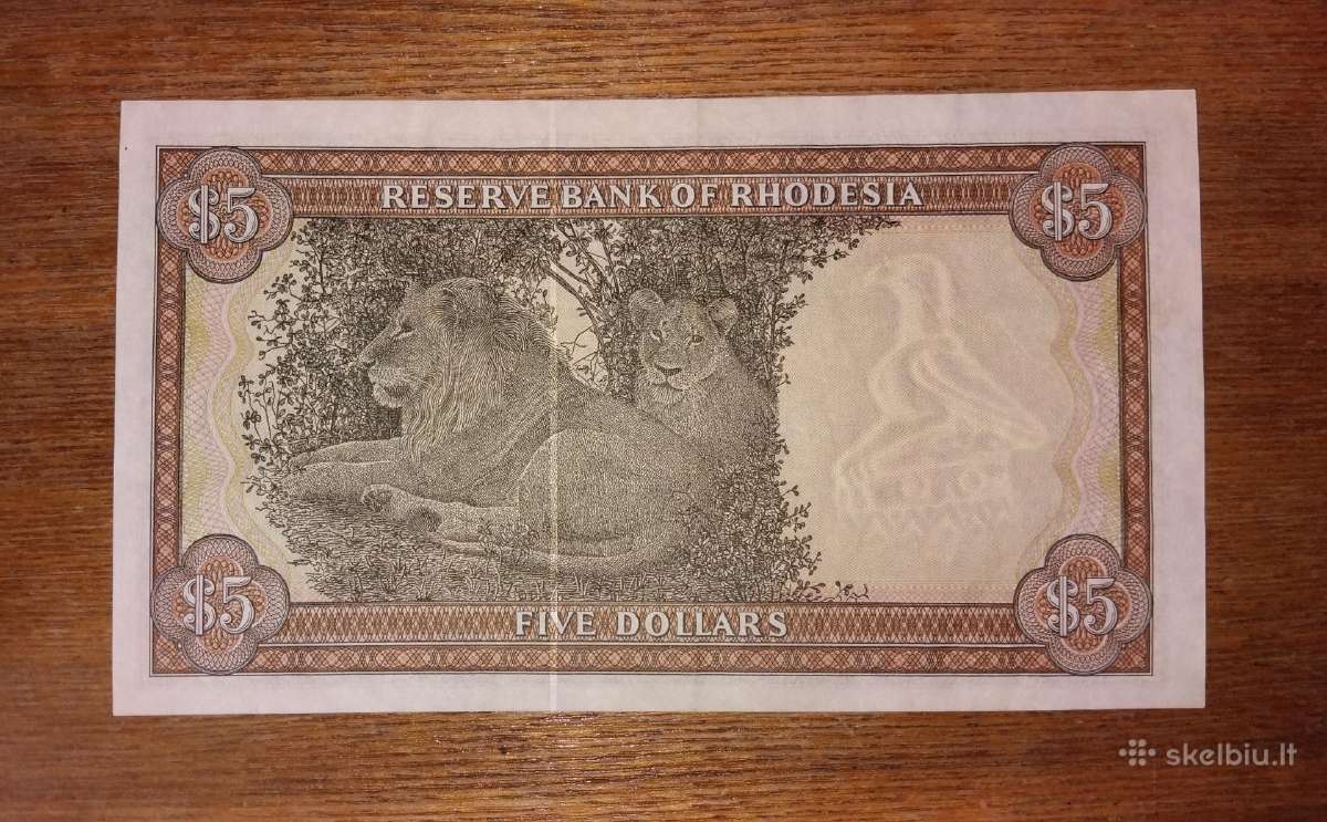 Rodežos 5 $ banknotas - nuotraukos Nr. 2