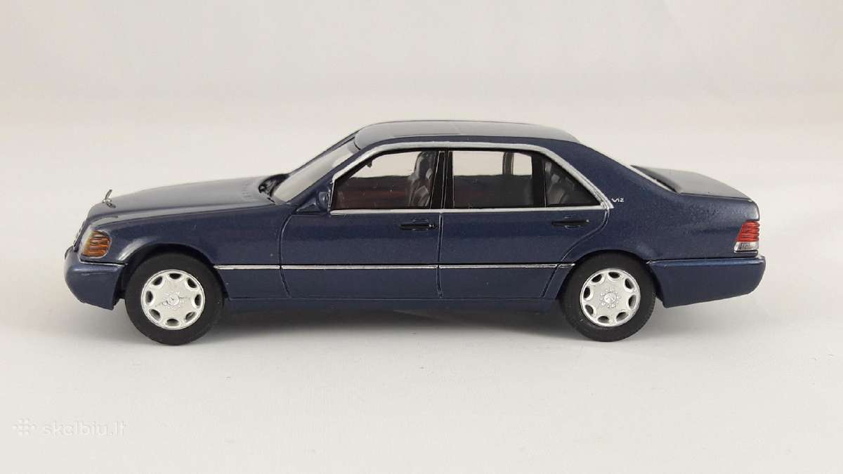 1/43 modeliukai MB S-class 600 Sel W140 - nuotraukos Nr. 2