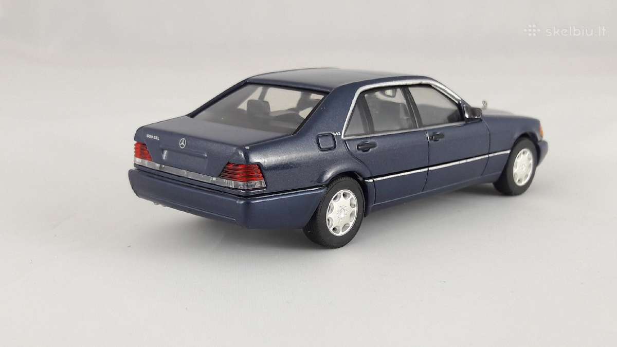 1/43 modeliukai MB S-class 600 Sel W140 - nuotraukos Nr. 4