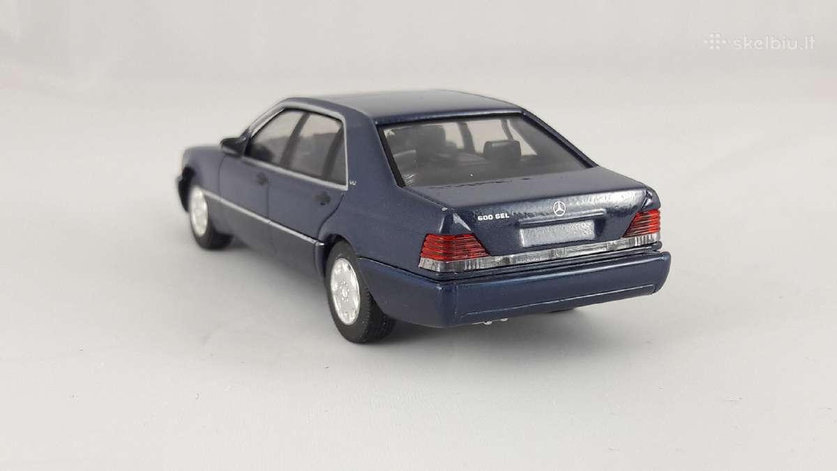 1/43 modeliukai MB S-class 600 Sel W140 - nuotraukos Nr. 5