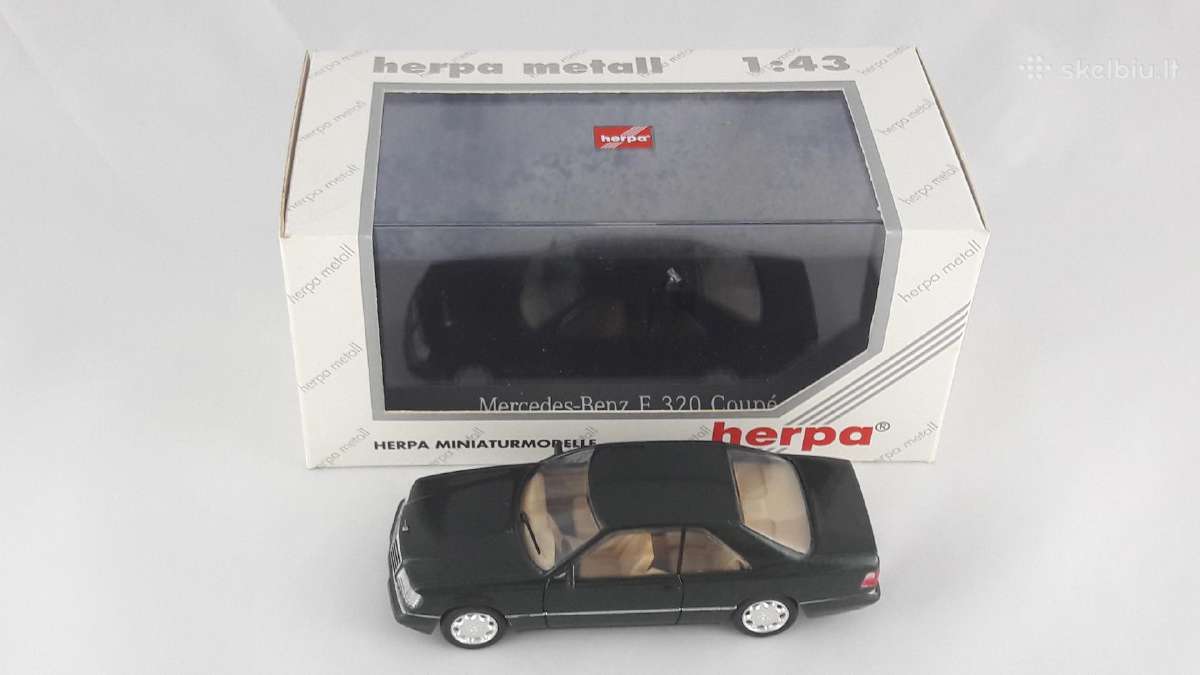 1/43 modeliukai MB E-class E320 C124 Coupe - nuotraukos Nr. 6