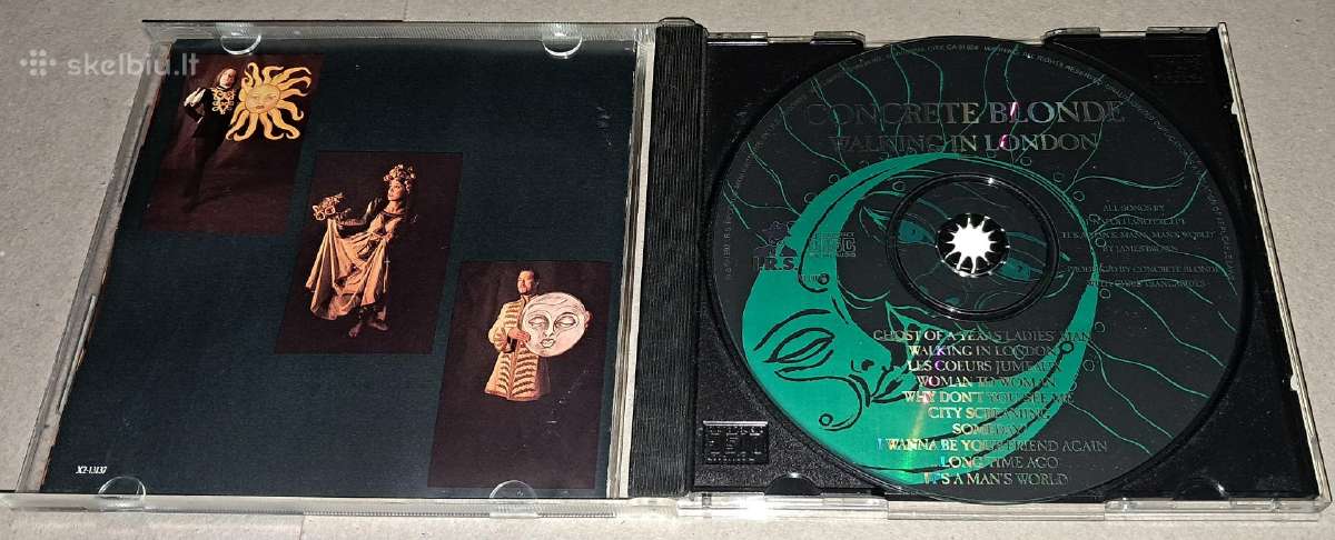 Concrete Blonde – Walking In London (Audio CD) - nuotraukos Nr. 3
