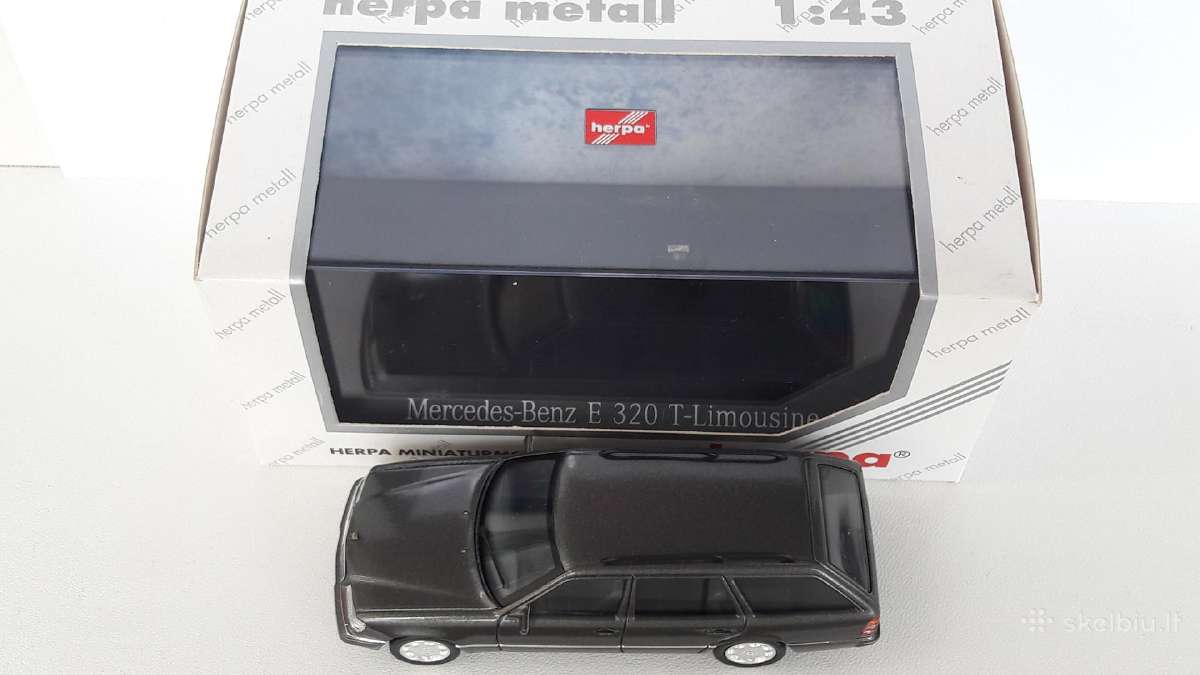 1/43 modeliukai MB E-class 1989 W124, S124 ir A124 - nuotraukos Nr. 12
