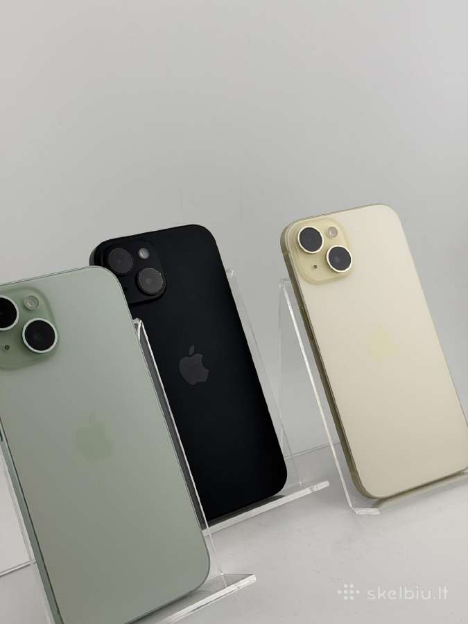 iPhone 15 128gb naudoti kaip nauji- - nuotraukos Nr. 2