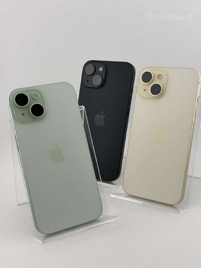 iPhone 15 128gb naudoti kaip nauji- - nuotraukos Nr. 5