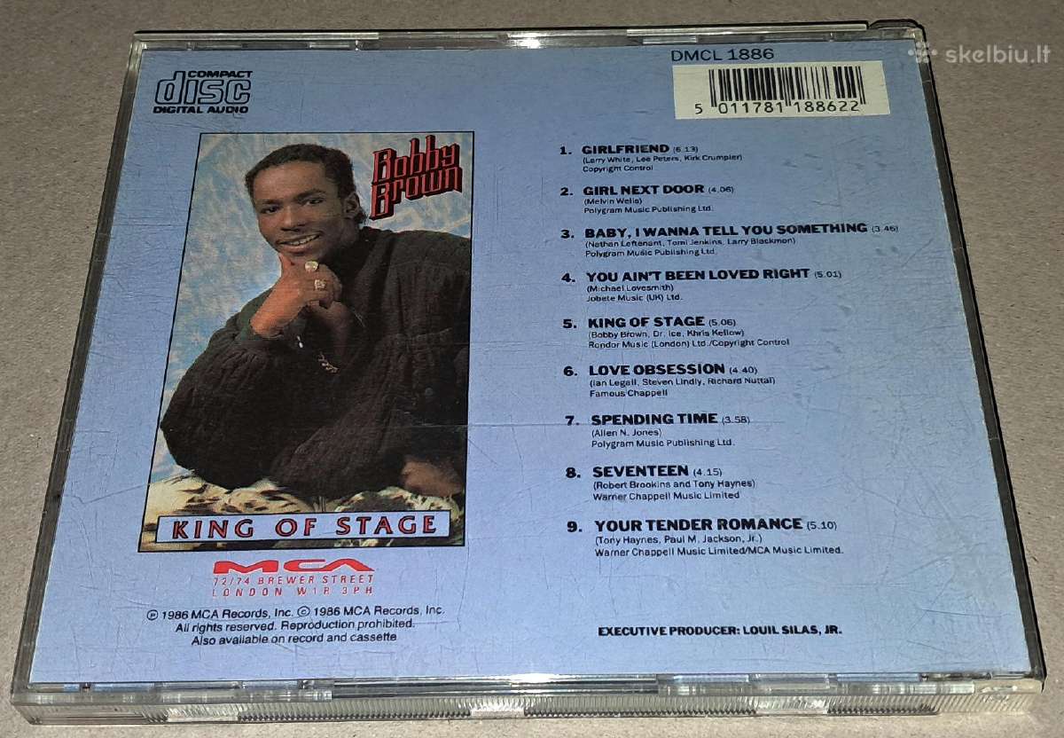Bobby Brown – King Of Stage (Audio CD) - nuotraukos Nr. 2
