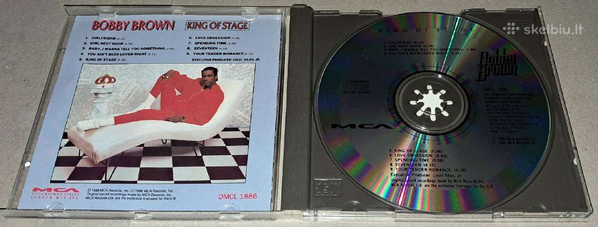 Bobby Brown – King Of Stage (Audio CD) - nuotraukos Nr. 3