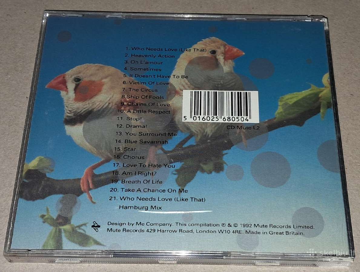 Erasure – Pop! - The First 20 Hits (Audio CD) - nuotraukos Nr. 2