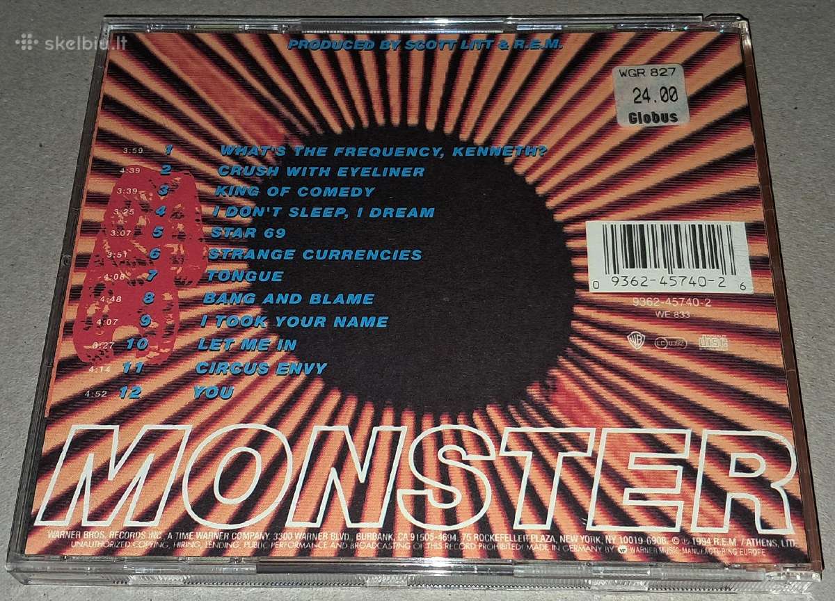 R.e.m. – Monster (Audio CD) - nuotraukos Nr. 2