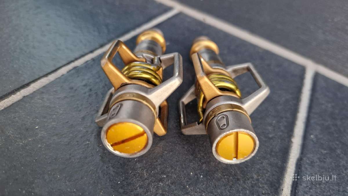 Crankbrothers Eggbeater 11 Titanium Gold pedalai