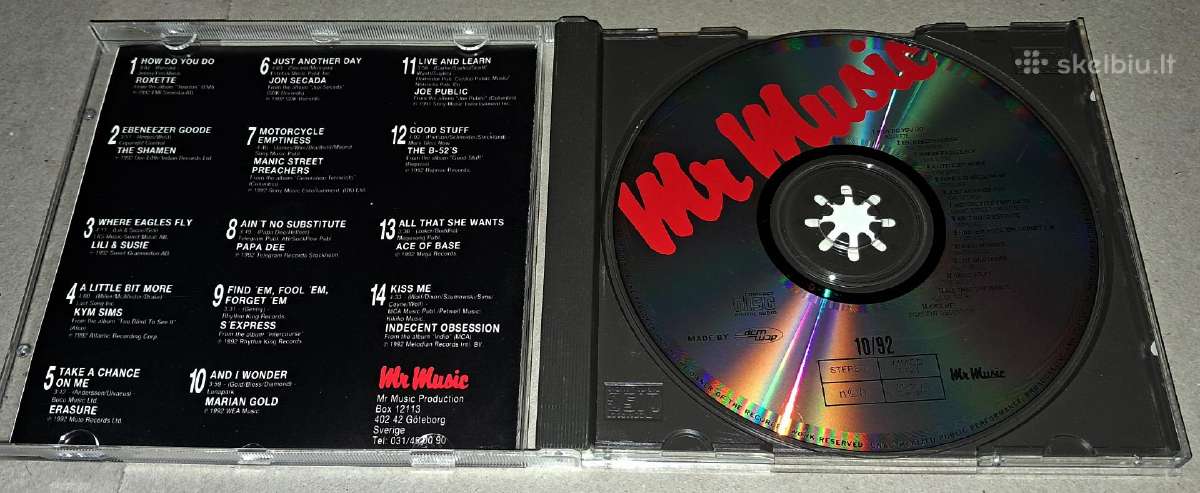 Mr Music Hits 10 (Audio CD) - nuotraukos Nr. 3