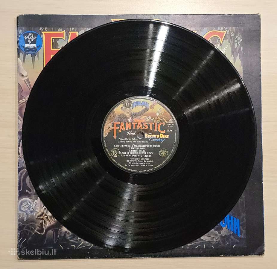 Elton John - Captain Fantastic Lp - nuotraukos Nr. 5