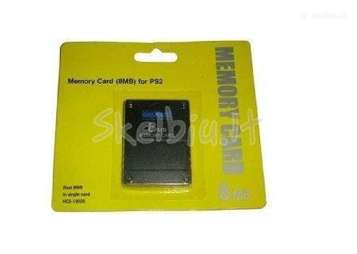 Parduodu nauja ps2 atminties kortele memory card