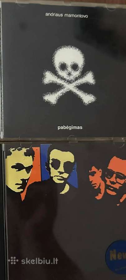 CD ir kasetes
