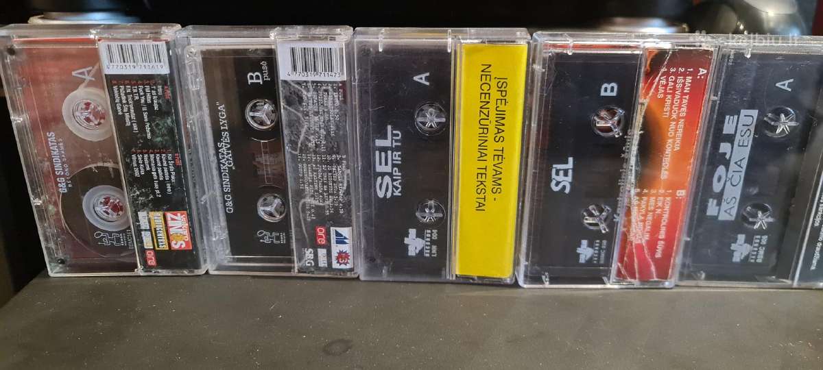 CD ir kasetes - nuotraukos Nr. 5