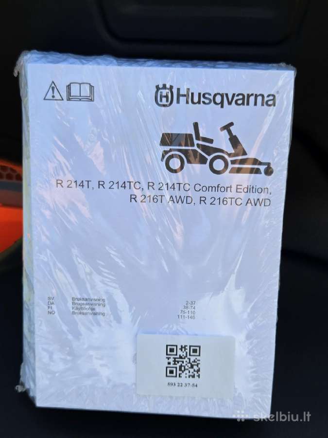 Traktoriukas R214tc 103cm Akcija 3600 - nuotraukos Nr. 11