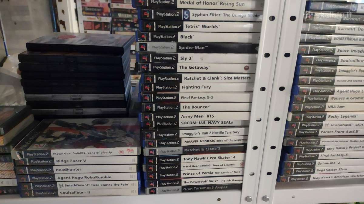 Playstation 2 žaidimai atnaujinta 12/17
