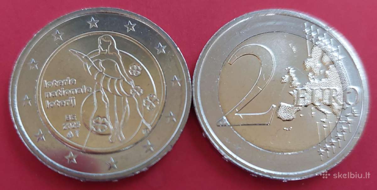 Progines 2€ monetos Airija,austrija,belgija Unc - nuotraukos Nr. 5