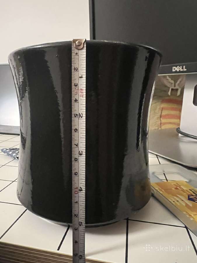 Nauji gėlių vazonėliai – 8 vnt., 13 cm