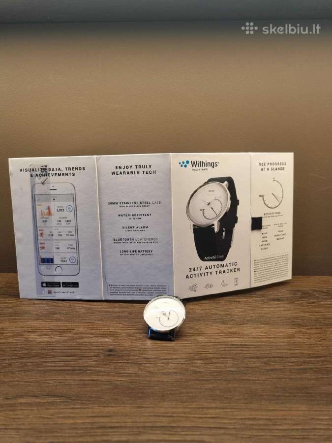 Withings Activit Steel išmanusis laikordis