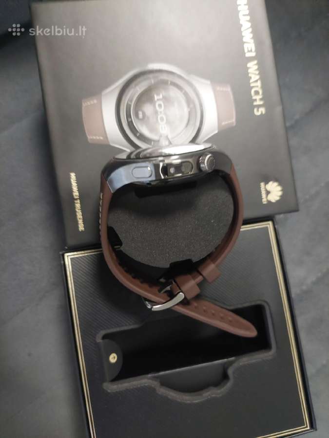 Huawei watch 5 brown 46mm - nuotraukos Nr. 2