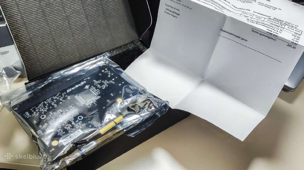 Avermedia Live Gamer 4k Pcie video graber'is - nuotraukos Nr. 2